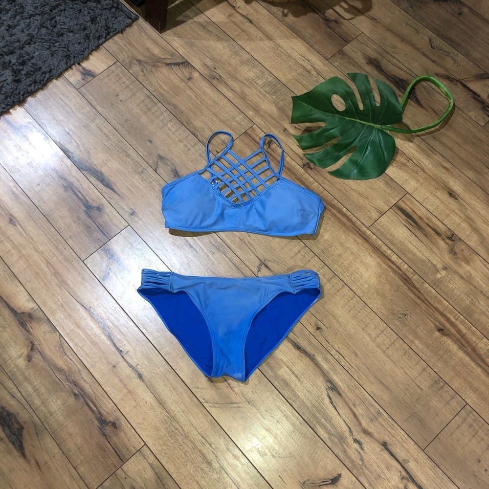 Tinibikinis Bikinis Blue, Stripes and Pink XL - Picture 7 of 14
